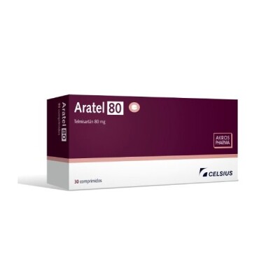 Aratel 80 Mg. 30 Comp. Aratel 80 Mg. 30 Comp.