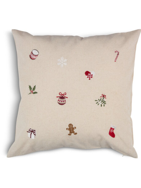 Funda de almohadón NELLIKE 50x50 cm natural Funda de almohadón NELLIKE 50x50 cm natural