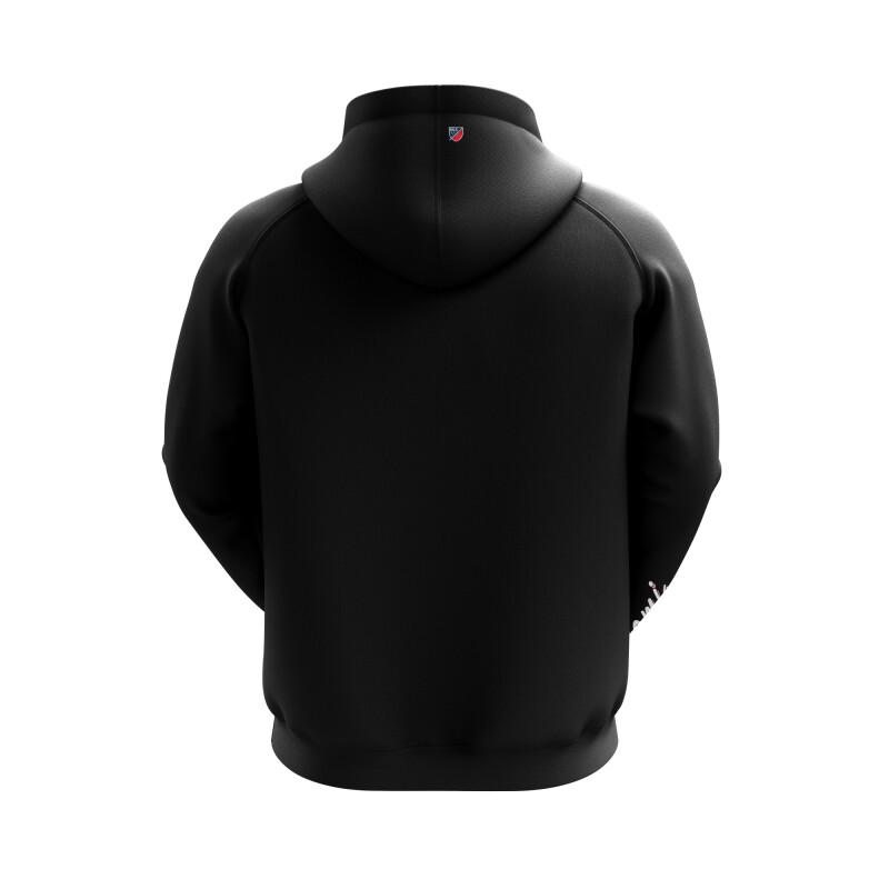 Abrigo Inter Miami Hoodie de Niños Negro