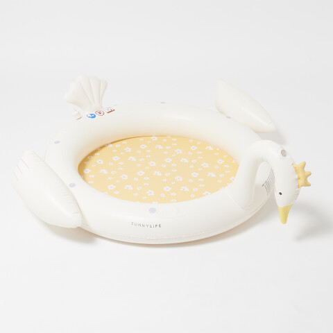 Inflable tira agua alfombra Princess Swan