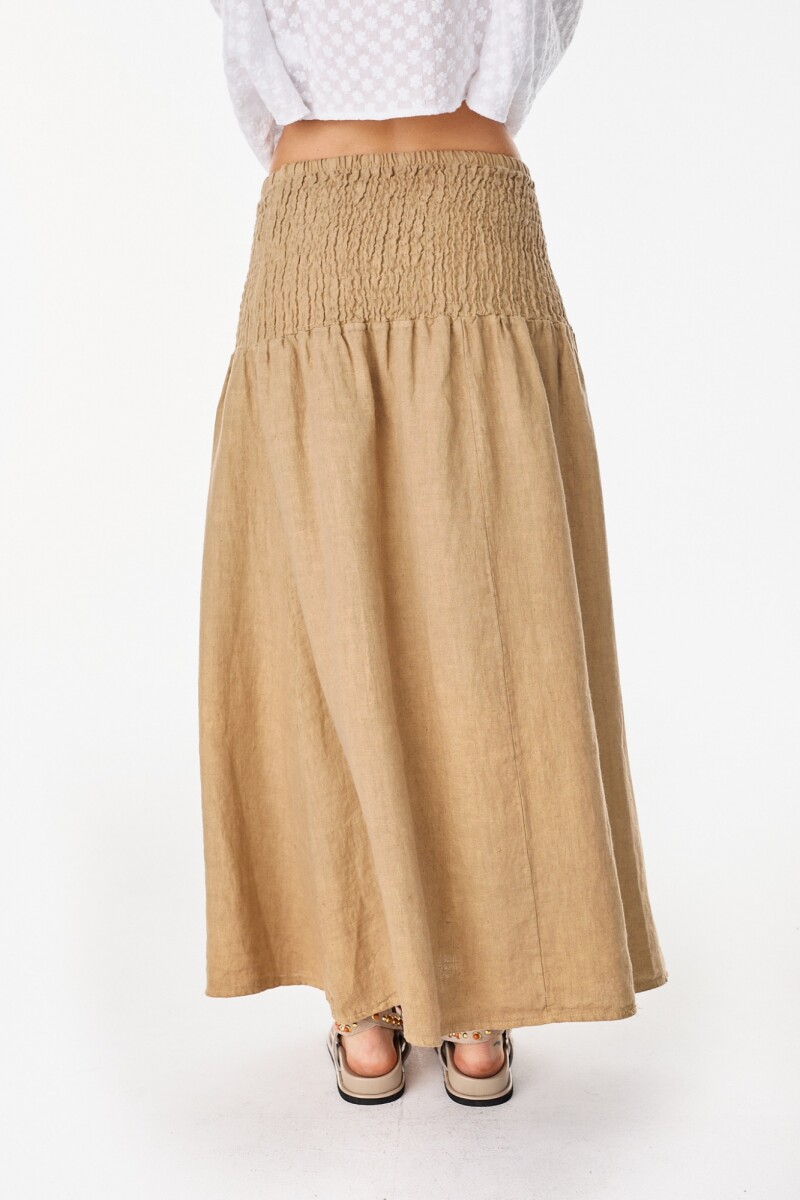 Falda Laia Beige