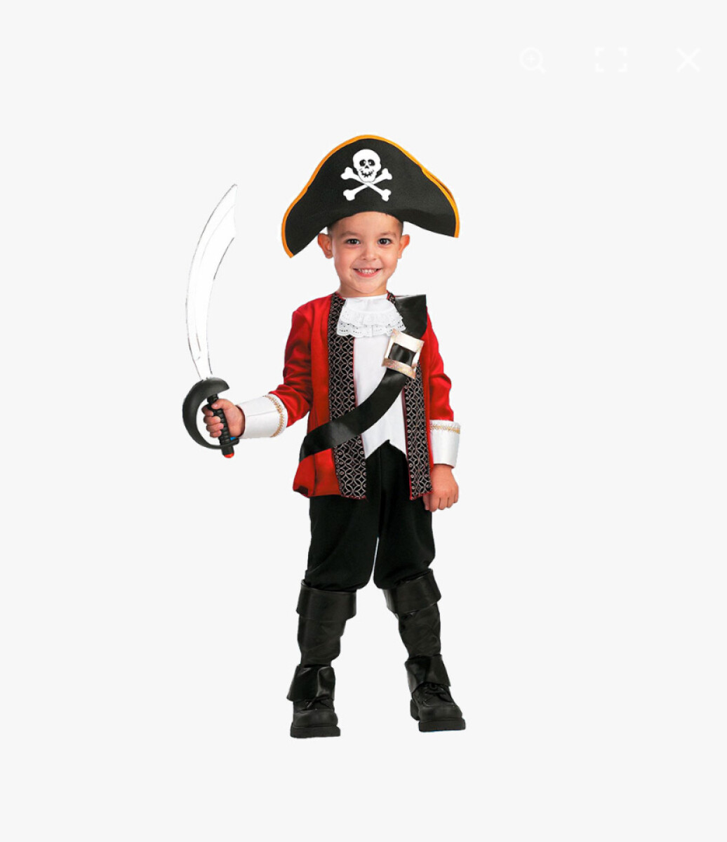 Disfraz Pirata - 4 a 6 Años 