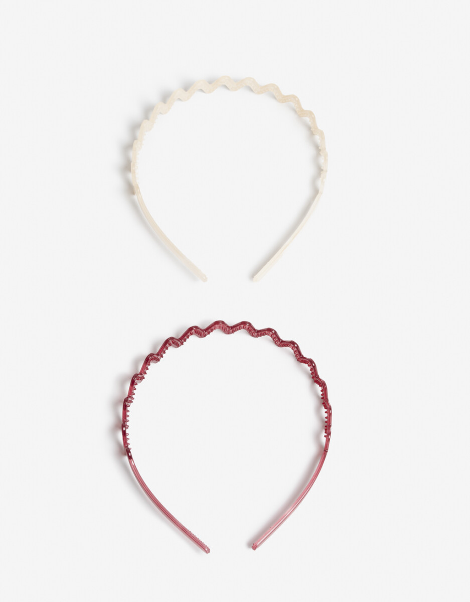 Set De Vinchas Wavy 