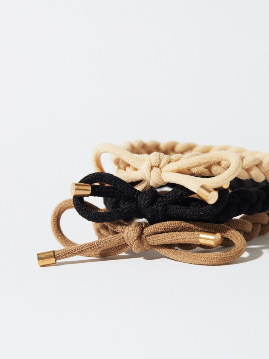 Conjunto Gomas De Pelo multicolor