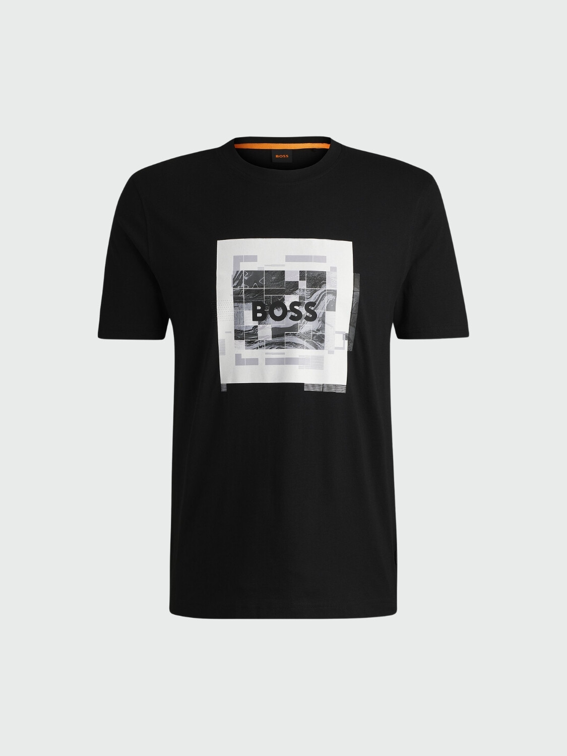 BOSS - Remera regular Fit en algodón Negro