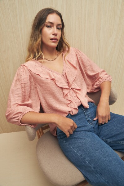 CAMISA ELOIDA Rosa Viejo