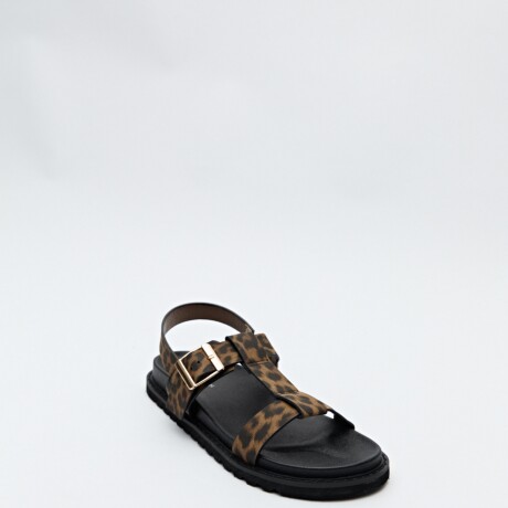SANDALIA MUNIS Animal Print