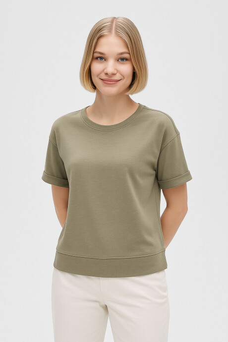 Remera Pumil Verde Azulado