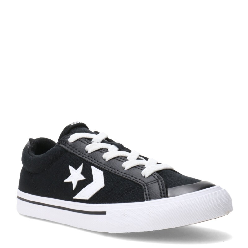 Championes Infantiles Converse Sport Casual Easy on Negro - Blanco