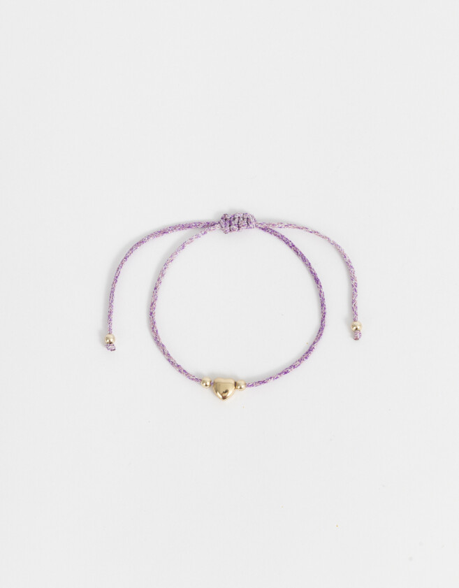 Pulseras Flexibles Con corazón Pulsera Flexible Con Corazón - Dorado