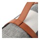 Manta De Picnic Playa Con Correa Cuero Pu 2x2 Metros Rojo