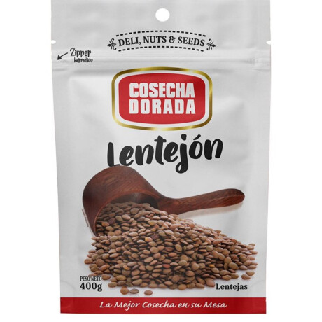 LENTEJON D/P 400 GR COSECHA DORADA LENTEJON D/P 400 GR COSECHA DORADA