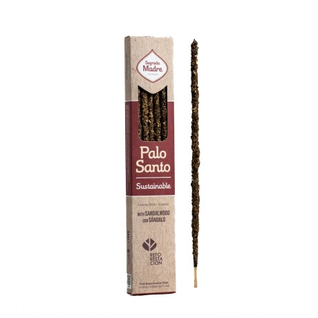 INCIENSO PALO SANTO SAGRADA MADRE X8 Sándalo