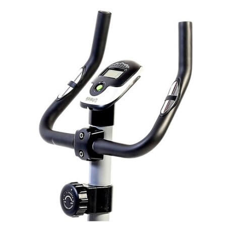 Bicicleta ergométrica Bravo 180E con freno magnético Gris/Negro