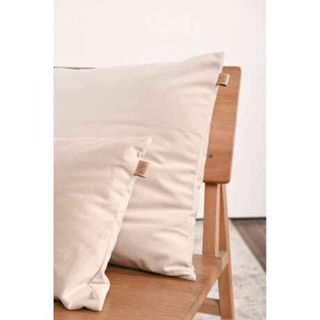 Almohadón Velvet Cuadrado Arena