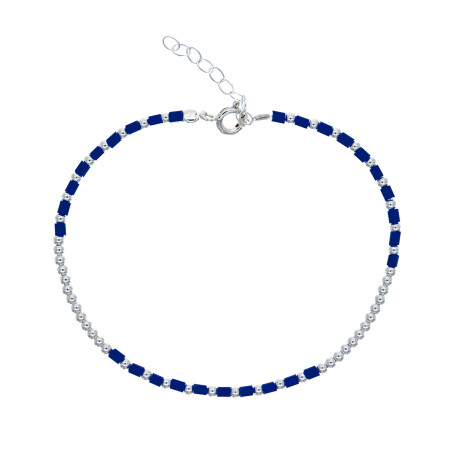 Pulsera de plata 925 y resina. Pulsera de plata 925 y resina.