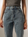 Pantalon Gera Azul Grisaceo
