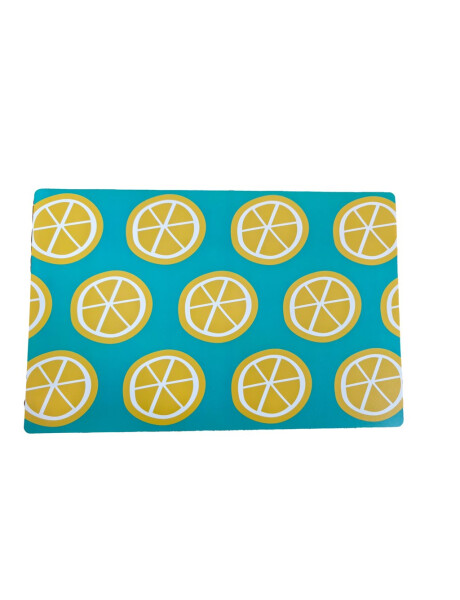 INDIVIDUAL PVC 43.5x28CM ESTAMPADO LIMON INDIVIDUAL PVC 43.5x28CM ESTAMPADO LIMON