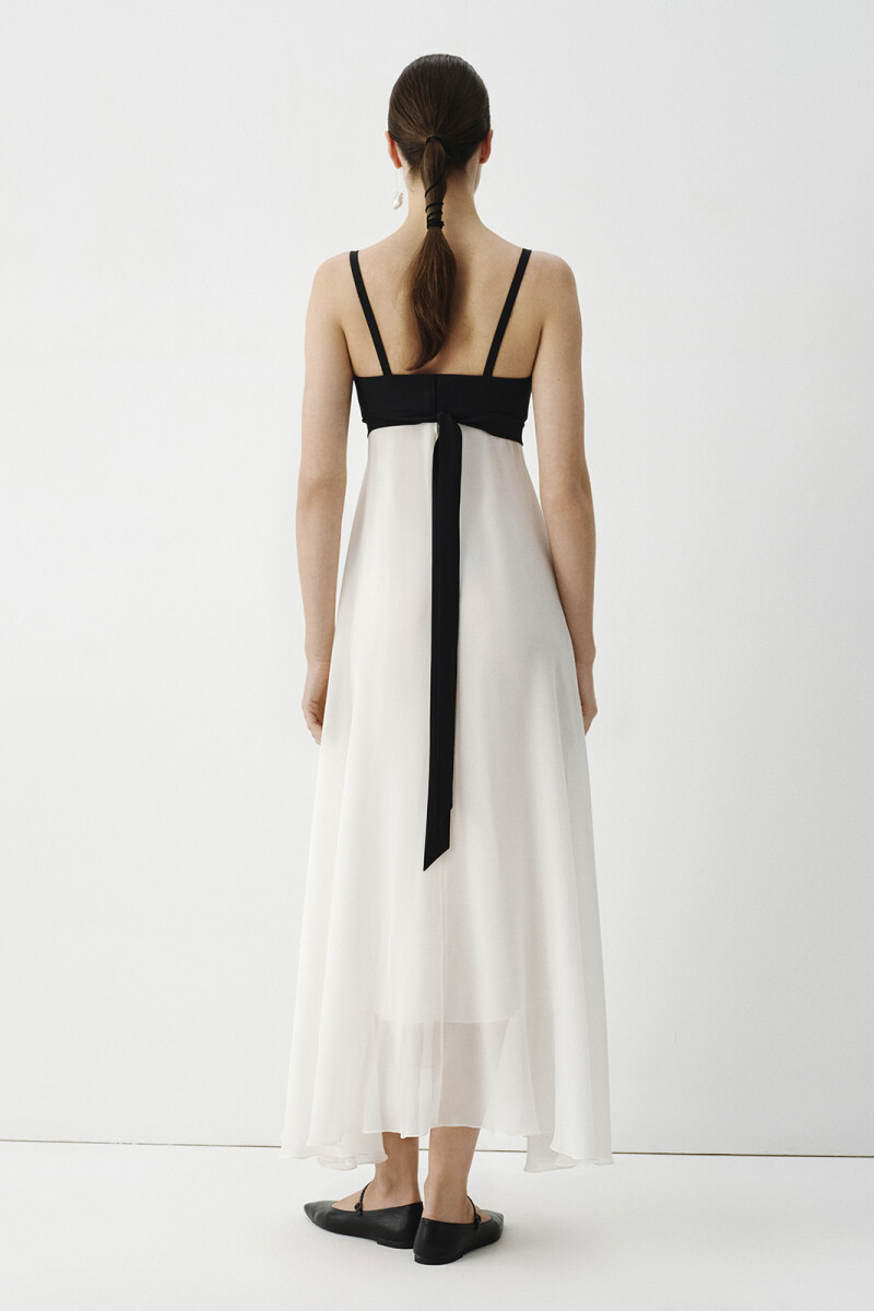 VESTIDO LARGO Negro