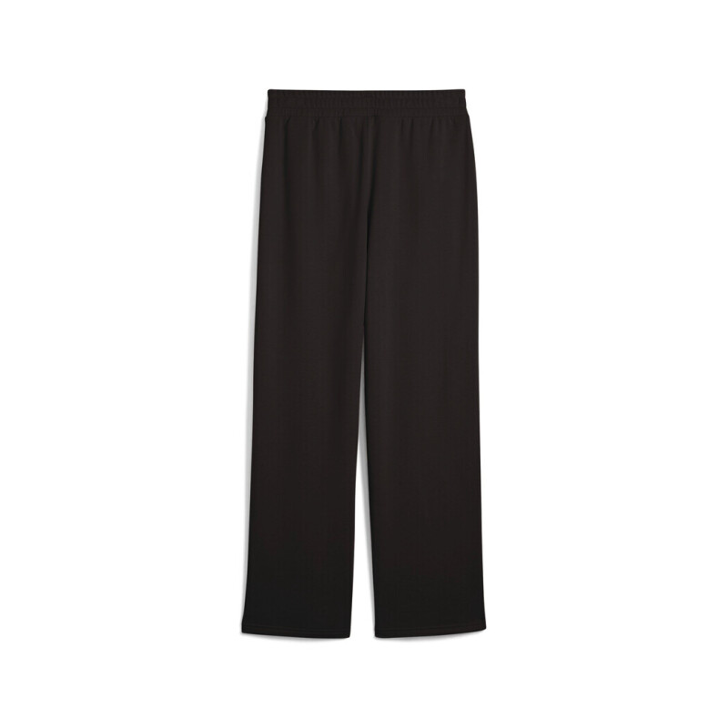 Pantalón Largo Ess No.1 Logo Straight de Mujer Negro