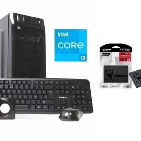 Equipo Nuevo Core I3 14100 + Disco Ssd de 240GB 001