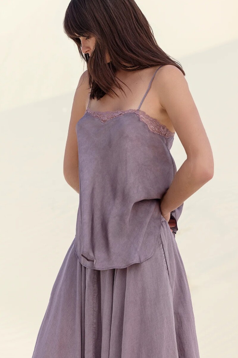 SKIRT SANDY Morado