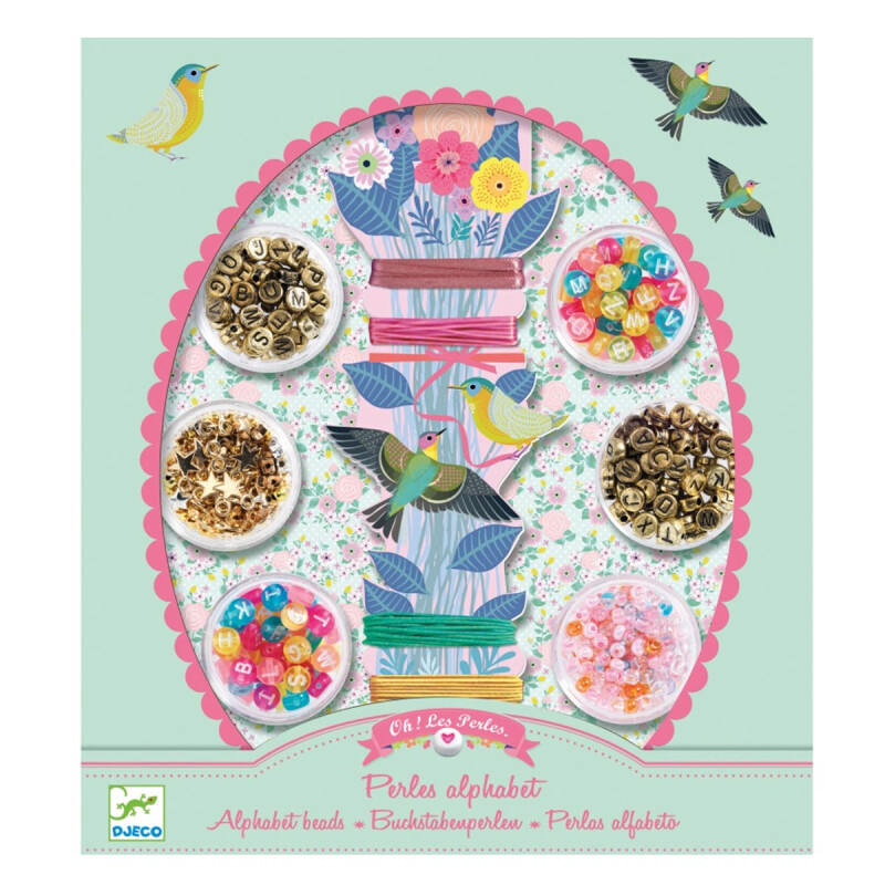 Cuentas del alfabeto Oh! Les Perles Djeco Cuentas del alfabeto Oh! Les Perles Djeco