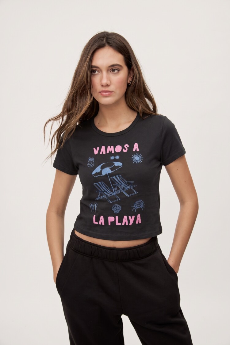 REMERA TEMIS Negro