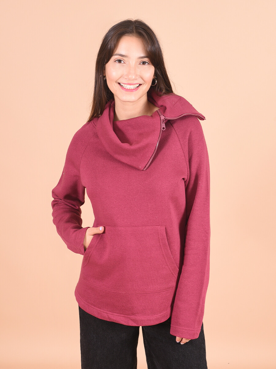 Buzo con cuello alto store