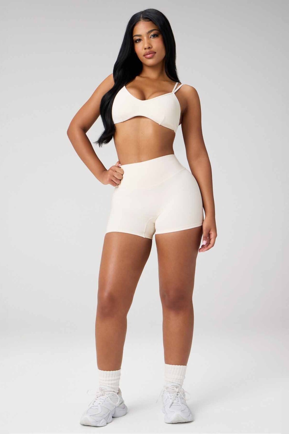 Short The No-Seam PureLuxe TLC 4" Mujer Bone