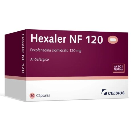 Hexaler Nf 120 X30 Comprimidos Alergias Crónicas Hexaler Nf 120 X30 Comprimidos Alergias Crónicas