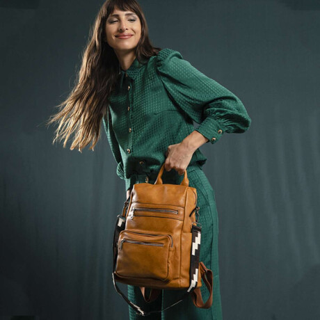 Mochila Brooklyn Mostaza
