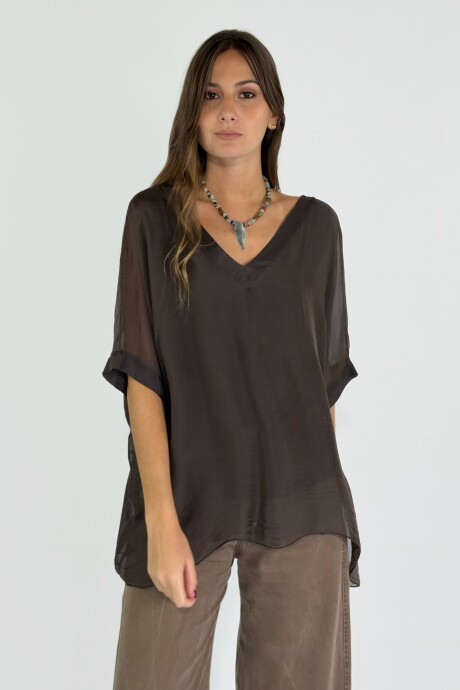 BLUSA VERONA Chocolate