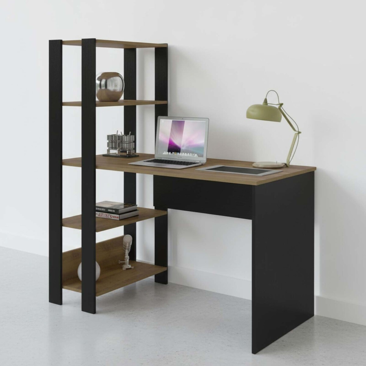 ESCRITORIO - MDF-Y-MDP MARRON MATCH 