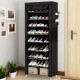 Organizador De Zapatos Zapatera Ropero Estanteria Calzado Negro Organizador De Zapatos Zapatera Ropero Estanteria Calzado Negro