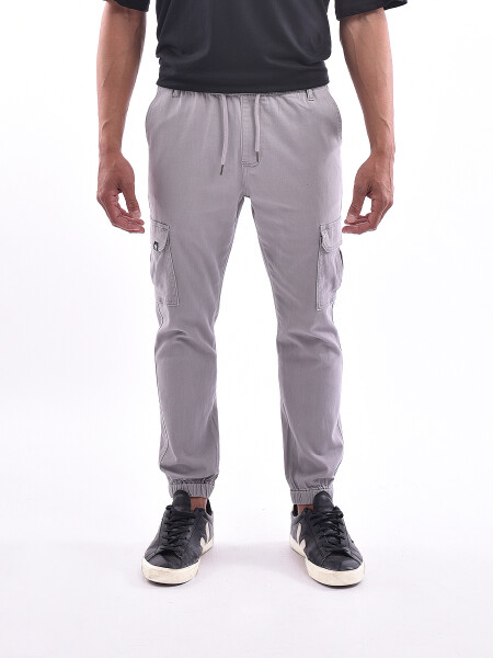 JOGGER CARGO ZOUK GRIS