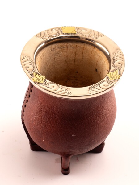 Mate de Alpaca y Bronce Z8