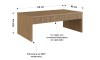 Mesa de Living PLISSE 4 Cajones Mesa de Living PLISSE 4 Cajones