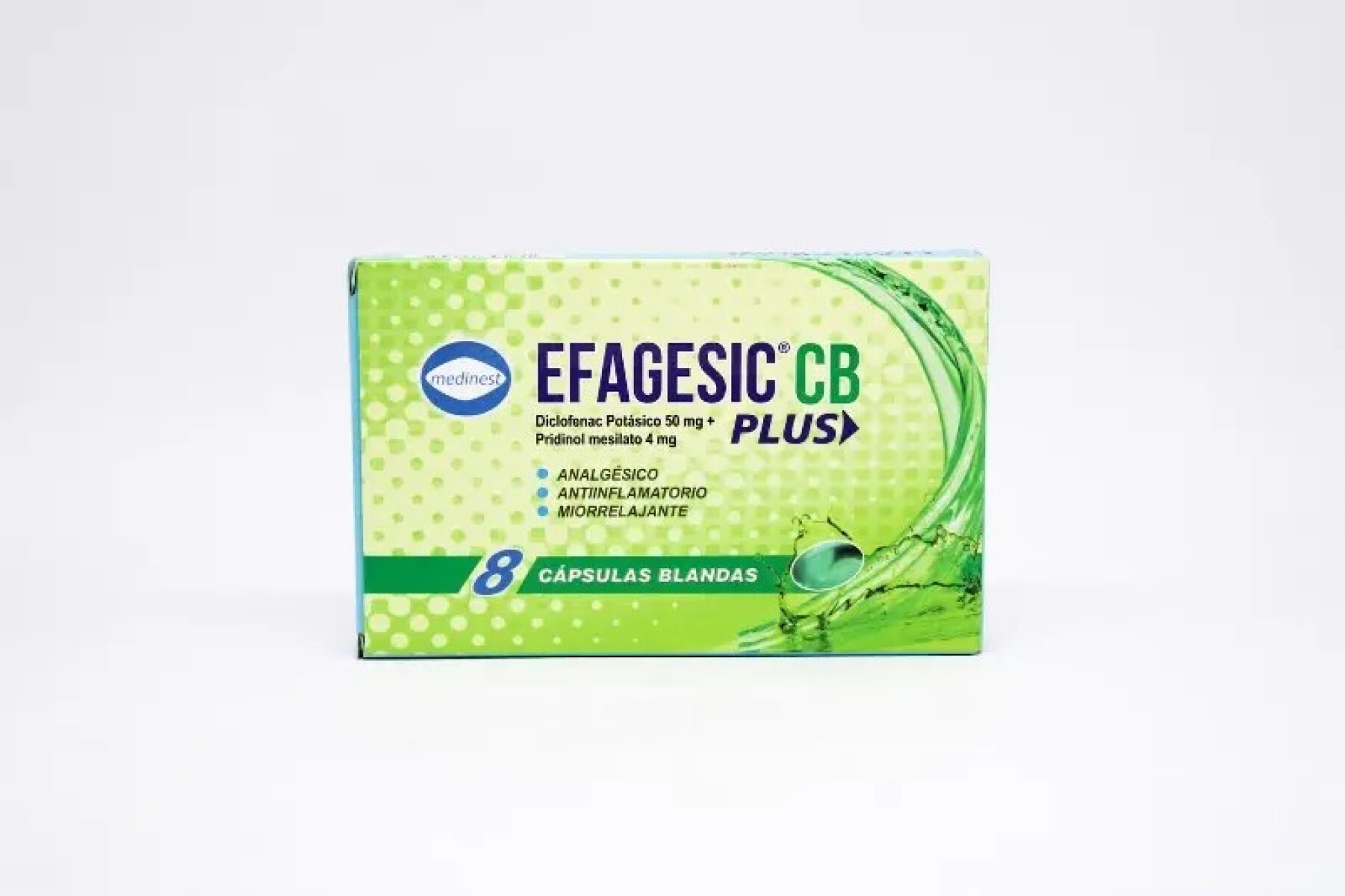 EFAGESIC CB PLUS CJ X 8 CAPS. 