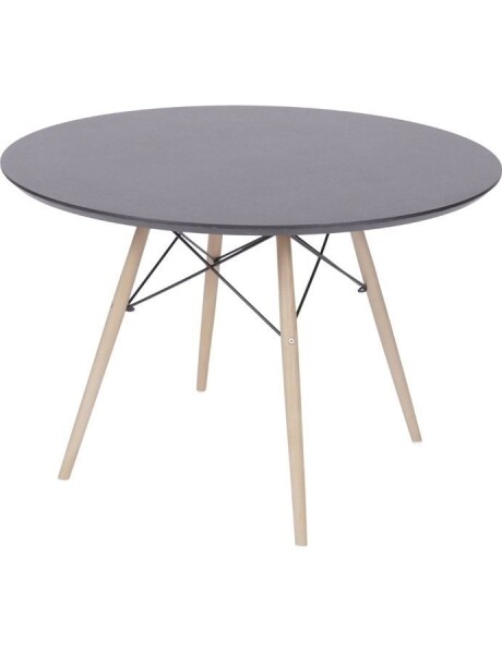 MESA EAMES DKR D110x73CM MDF Y MADERA NEGRO MESA EAMES DKR D110x73CM MDF Y MADERA NEGRO