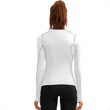 Set X3 Remeras Térmicas Mujer DryFit Manga Larga Dama Multicolor