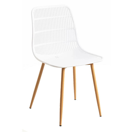 Silla Diseño Eames Alaska Moderna Versátil p/ Hogar Oficina Blanco