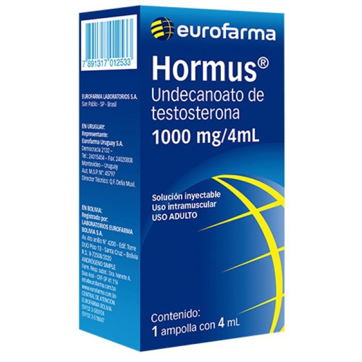 Hormus 1000 Mg. 4 Ml. 