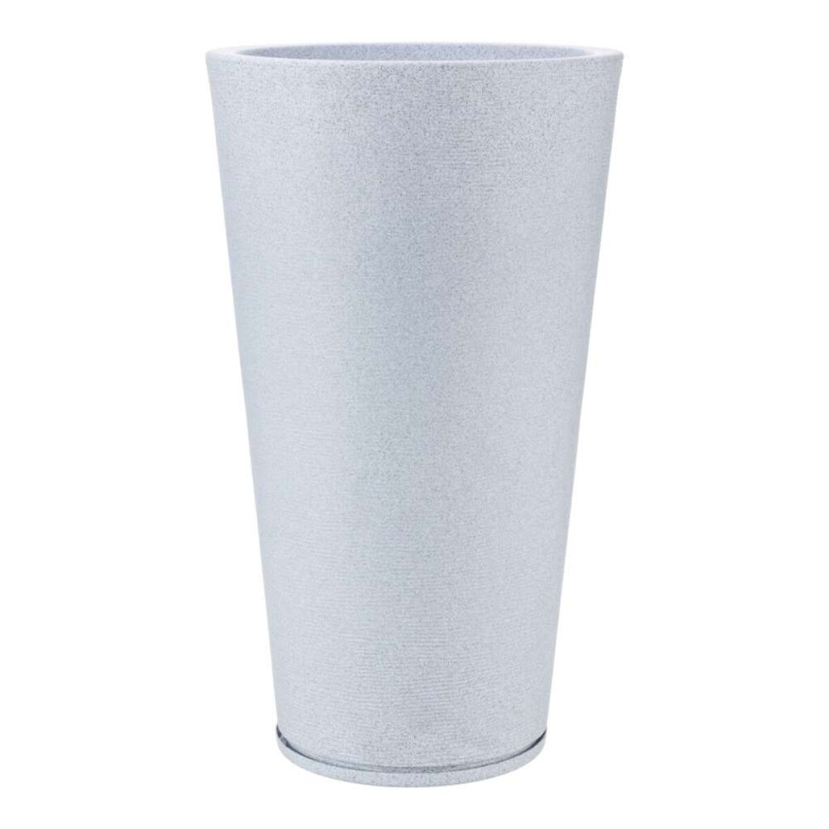 MACETA 40X80CM GENEBRA GRAPHITO EFECTO PIEDRA - GRIS 
