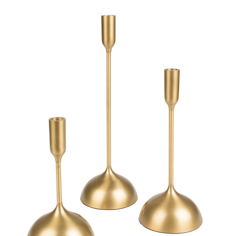 Candelabro SESTA Dorado - SET x 3