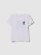 Camiseta Print Waves Blanco