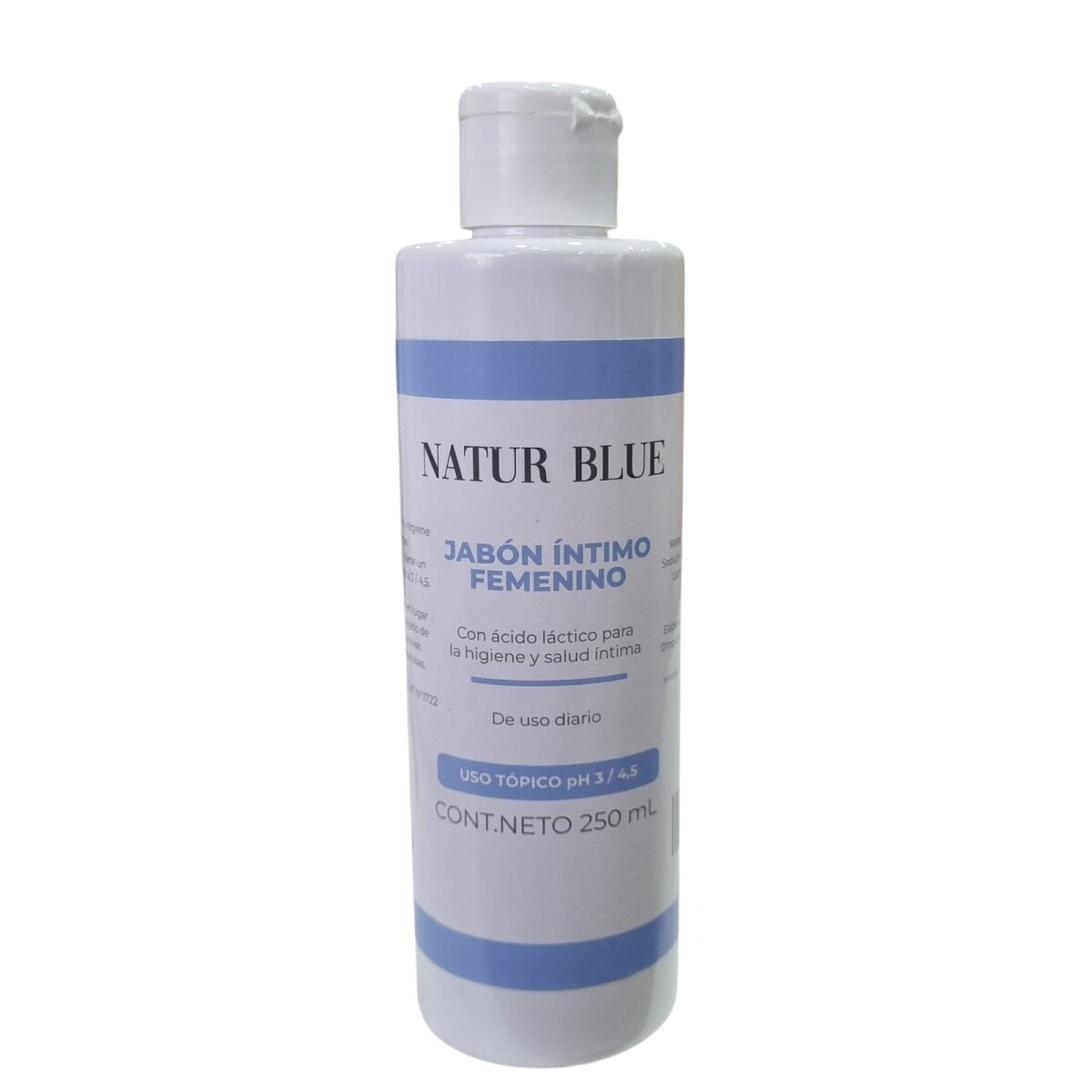 Jabón Íntimo Femenino NATUR BLUE 250 mL 