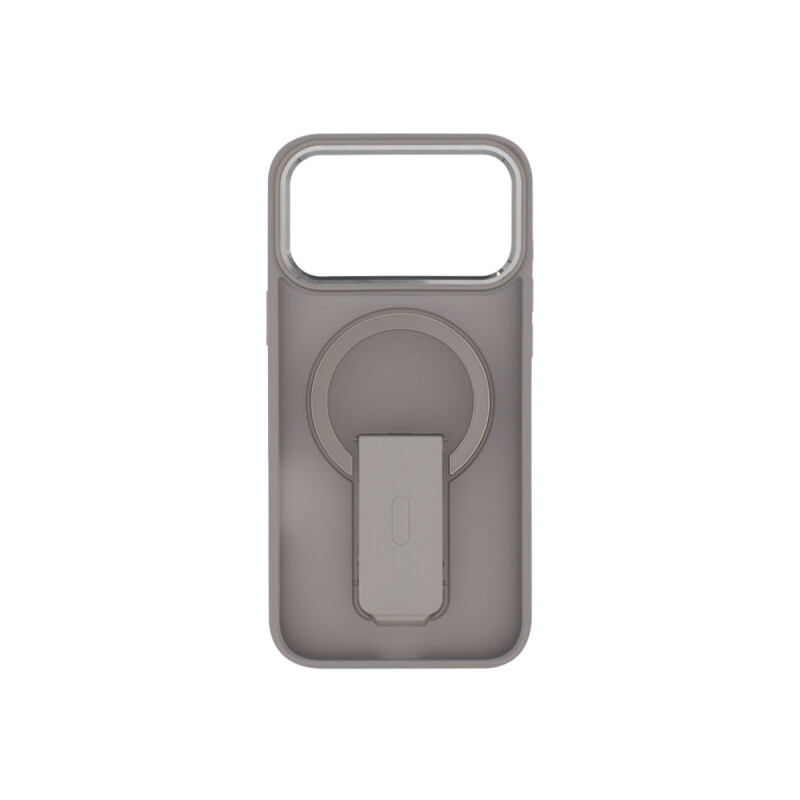 Protector para iPhone 17 Pro Magsafe y soporte color gris Protector Para Iphone 17 Pro Magsafe Y Soporte Color Gris