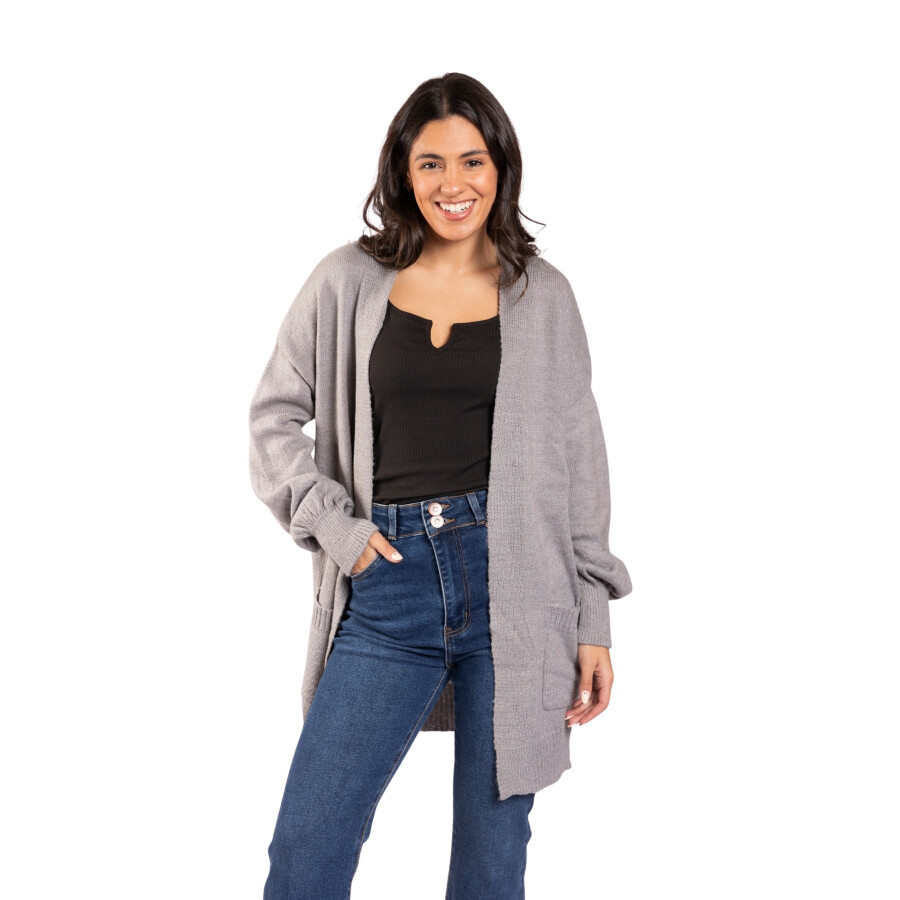 CHERRY CARDIGAN GREY