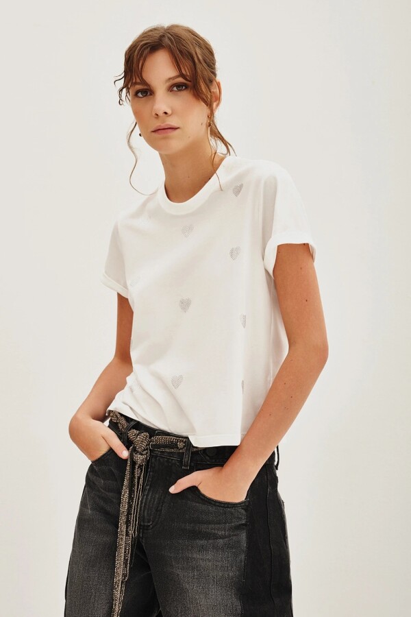 Remera Glow Cuore Crudo